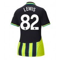 Camisa de time de futebol Manchester City Rico Lewis #82 Replicas 2º Equipamento Feminina 2024-25 Manga Curta